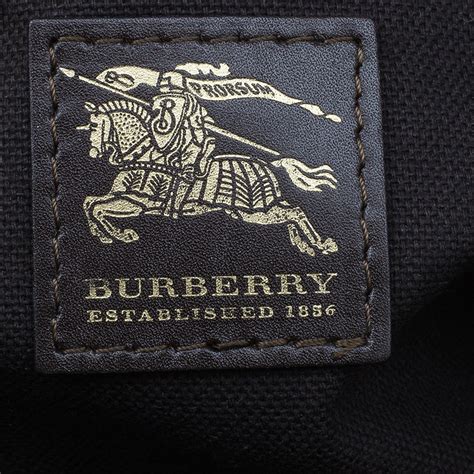 burberry tan dust bag gold logo real or fake|real Burberry bag tags.